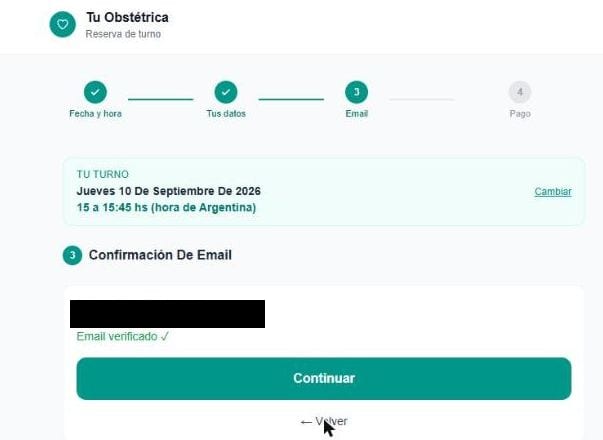 Email verificado